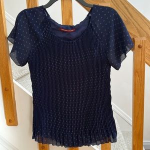 Comptoir des Cotonniers women’s shirt, short sleeve, Xu, blue